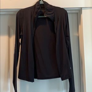 Workout zip up jacket